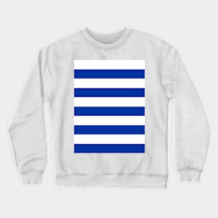 Rangers Retro 1907 Blue White Hooped Away Crewneck Sweatshirt